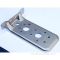 Peça de estampagem de suporte de peças de chapa de metal prensadas automáticas de alta precisão personalizadas